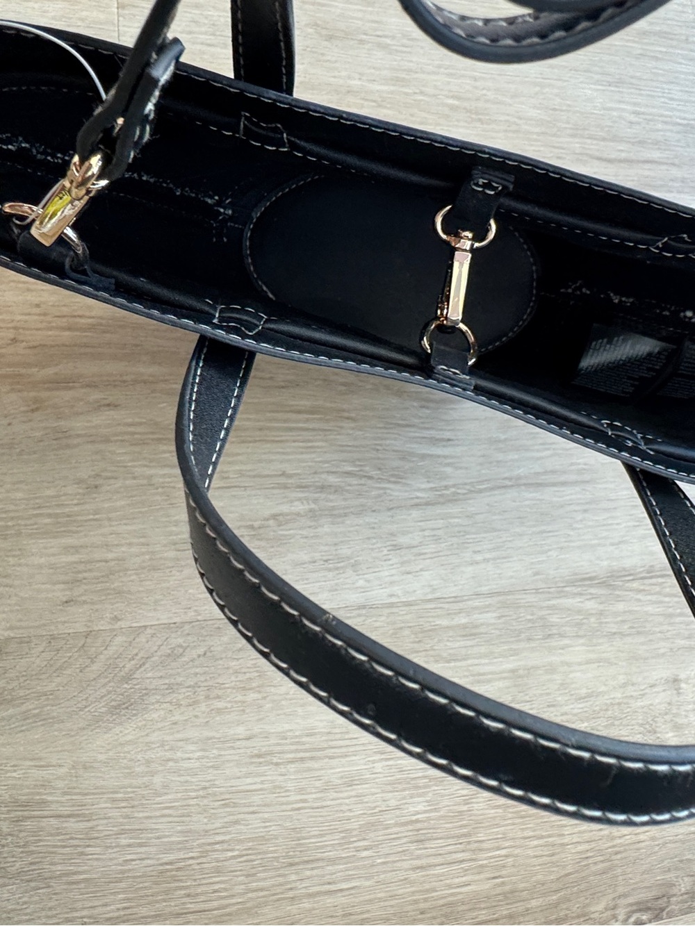 H&M Jacquard-weave crossbody bag - cream/zebra print - Picture 3 of 8